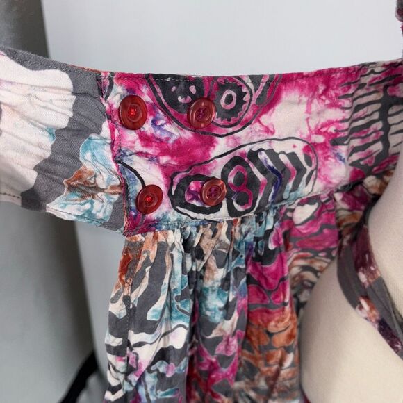 Vintage 3-Piece Dalila Indonesian Skirt & Bikini‎ Set Beachwear Hippy Boho Small - Picture 10 of 15